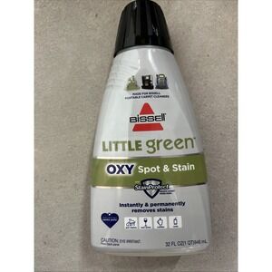 Bissell Little Green Spot&Stain Formula for Carpet Cleaners, 2038G Oxy 32 Fl‎ Oz